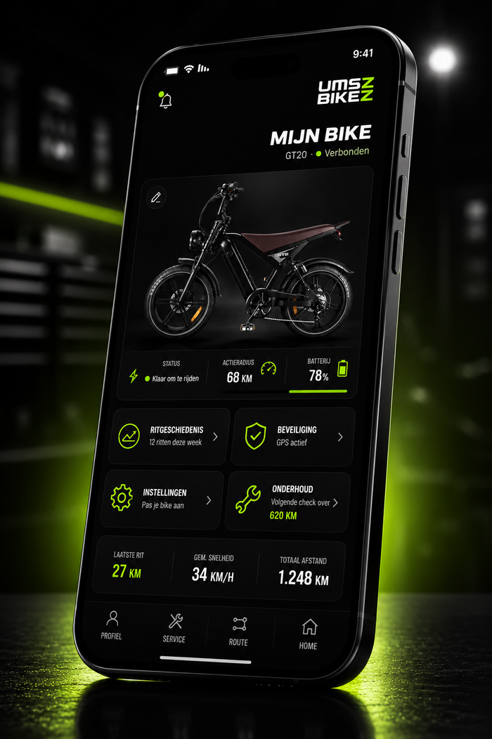De UMSZ BIKEZ App